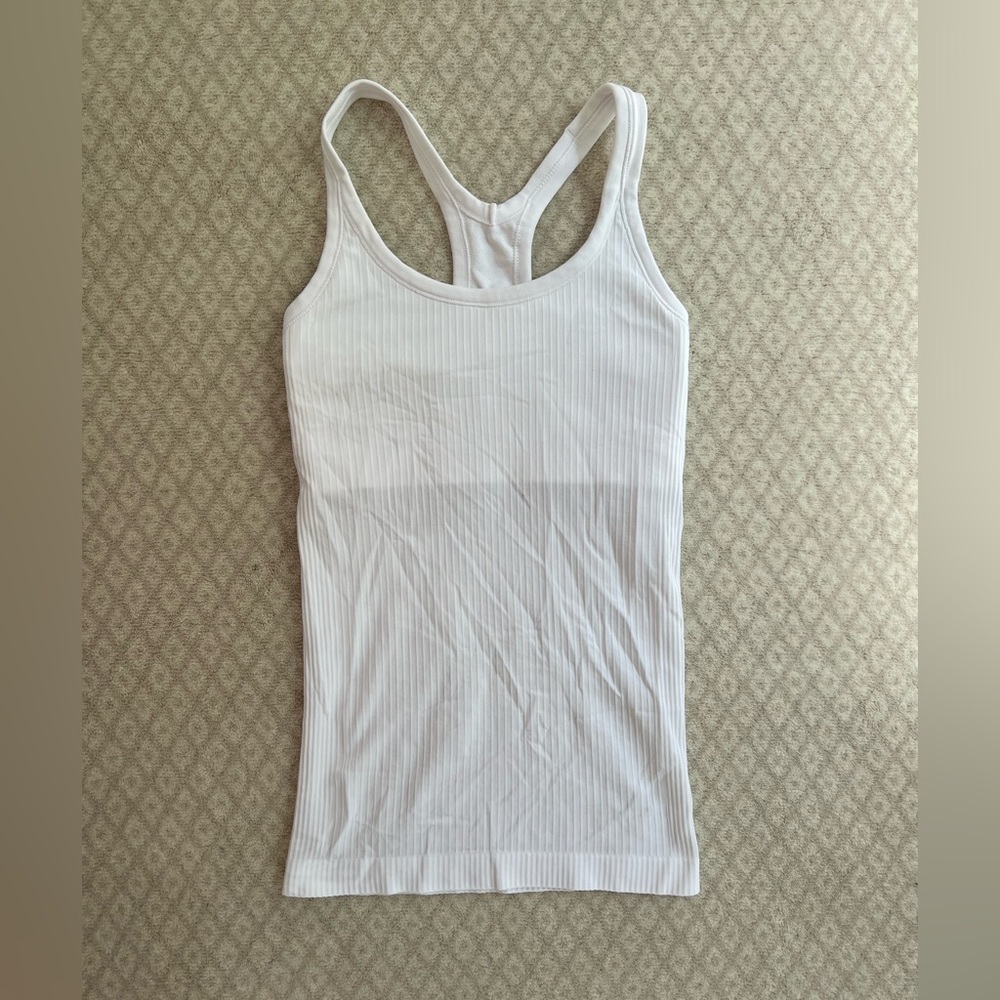 White Lululemon Tank Top